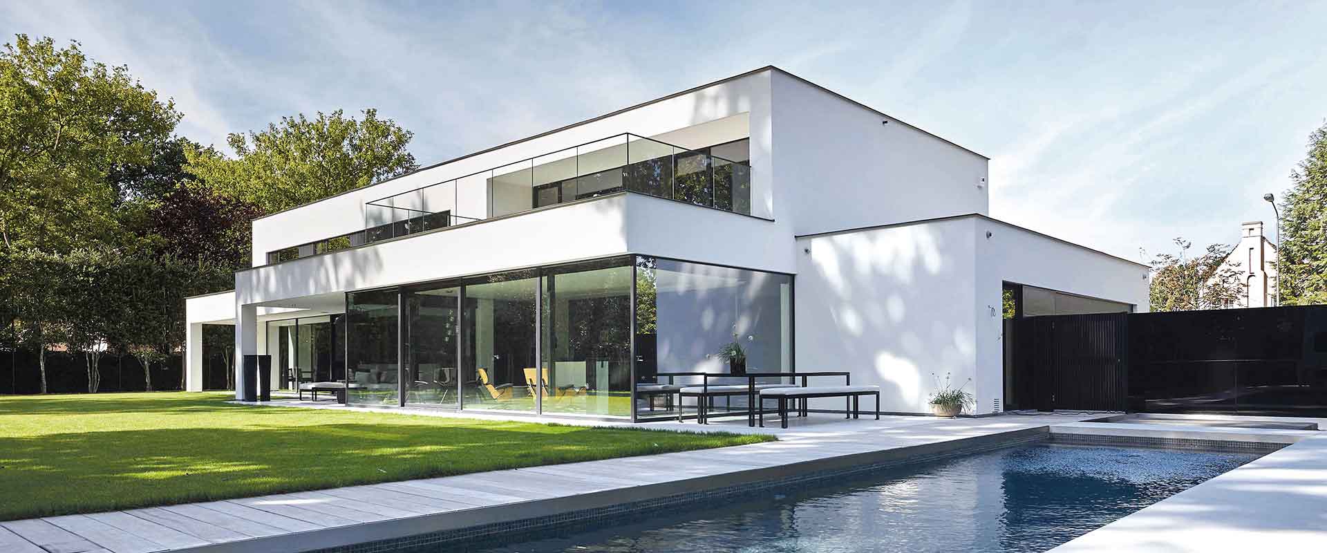 Instrueren Voor u volgorde Bouwbedrijf Villabouw Sint-Martens-Latem | Landelijke - Moderne -  Hedendaagse villa bouwen