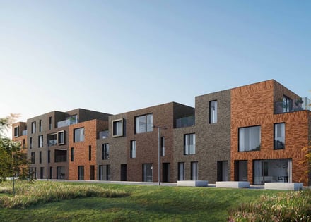 Luxueus wonen met zicht op het park in Kuurne