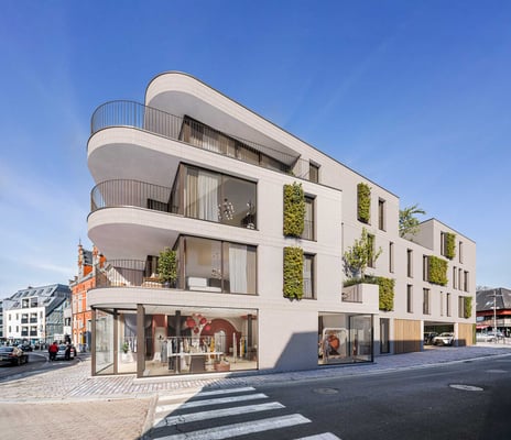 Stijlvol appartementsgebouw in centrum Tielt