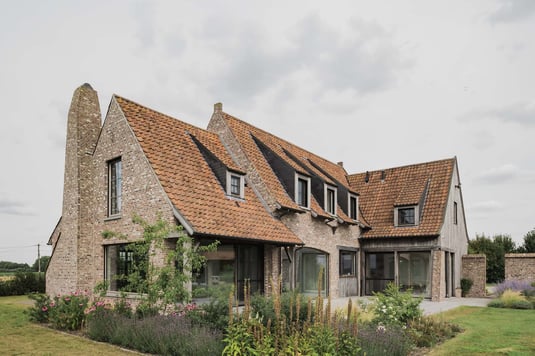 Karaktervolle villa in landelijke stijl