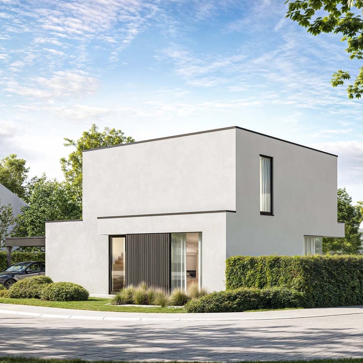 koekelare-nieuwbouwvilla-lot5-voorgevel-crepi-vierkant-2