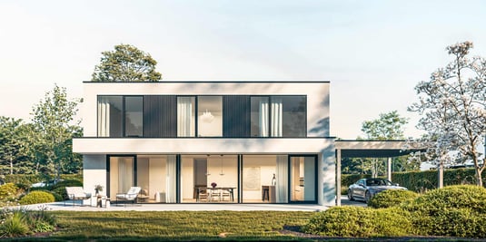 Moderne nieuwbouwvilla in Middelkerke