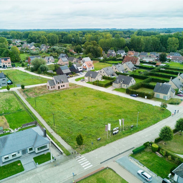 Bouwgronden in Ophasselt voor villabouw op maat.