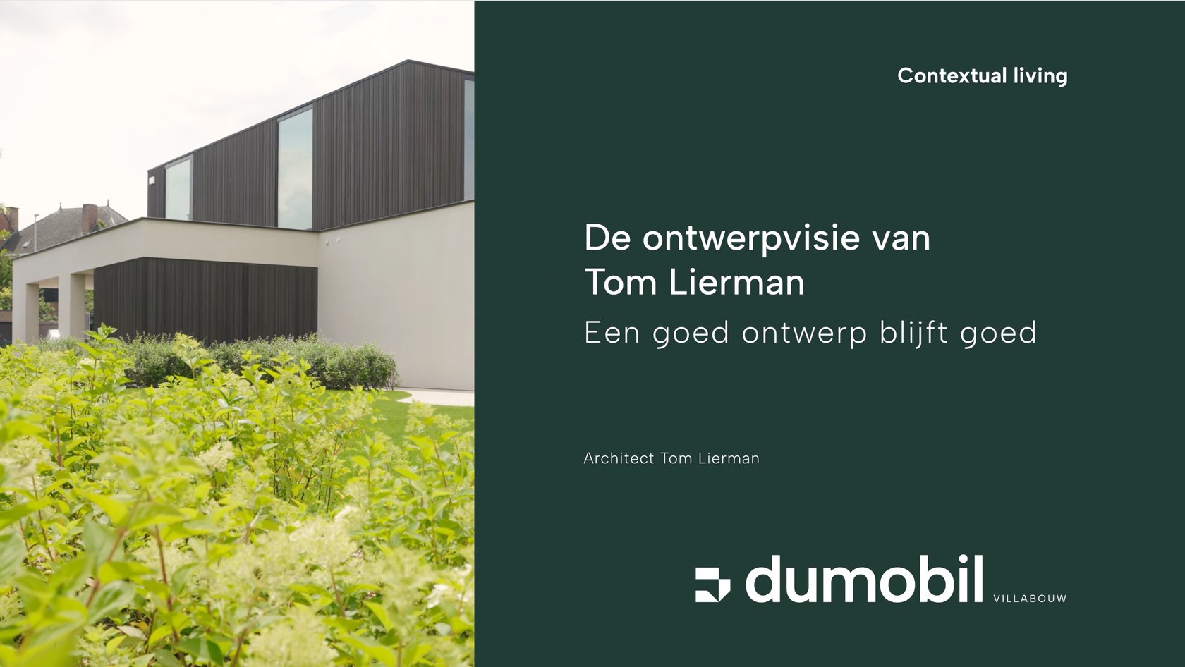 Kijkwoning Erpe-Mere - Architect Tom Lierman